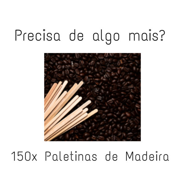 Conjunto de 150x Paletinas de Madeira